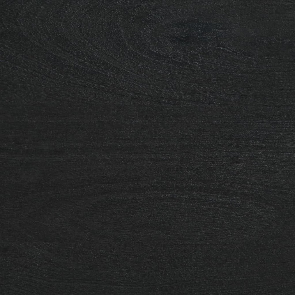 Aparadores 2 uds madera de ingeniería negro 60x33x75 cm