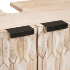 Juegos de Baño Acabado de Lavado Madera de mango maciza