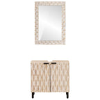 Juegos de Baño Acabado de Lavado Madera de mango maciza