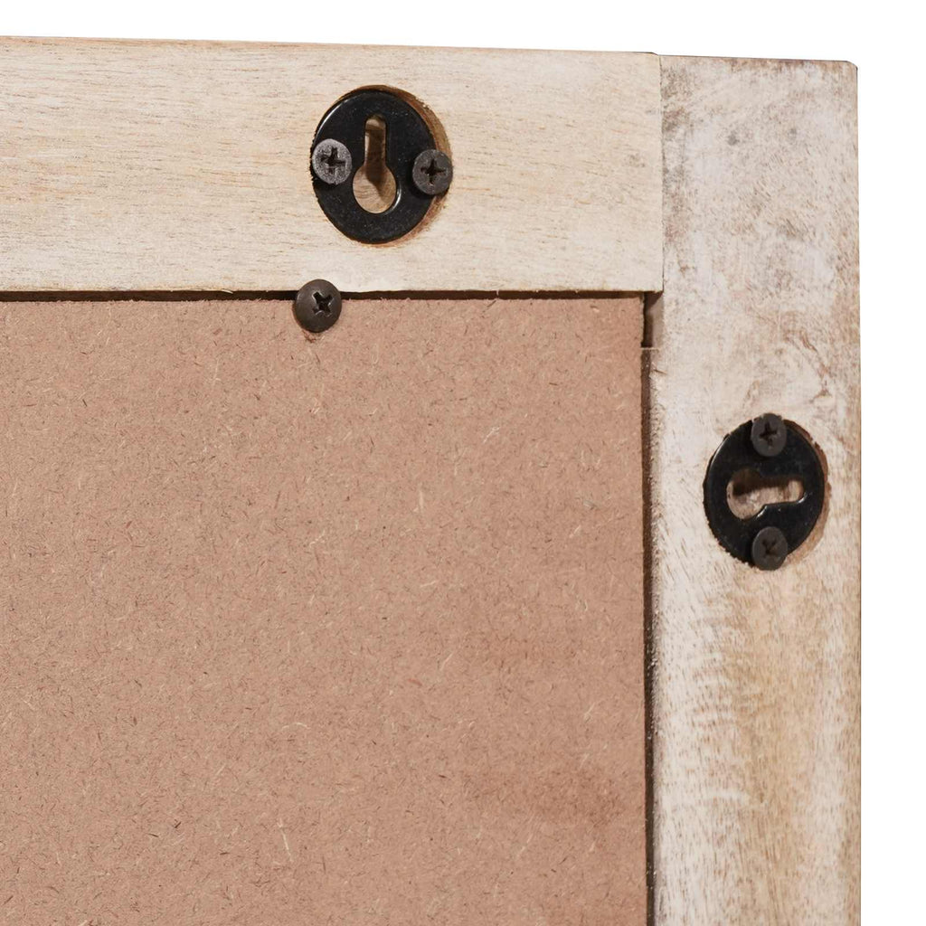 Juegos de Baño 4 pcs Acabado de Lavado Madera de mango maciza