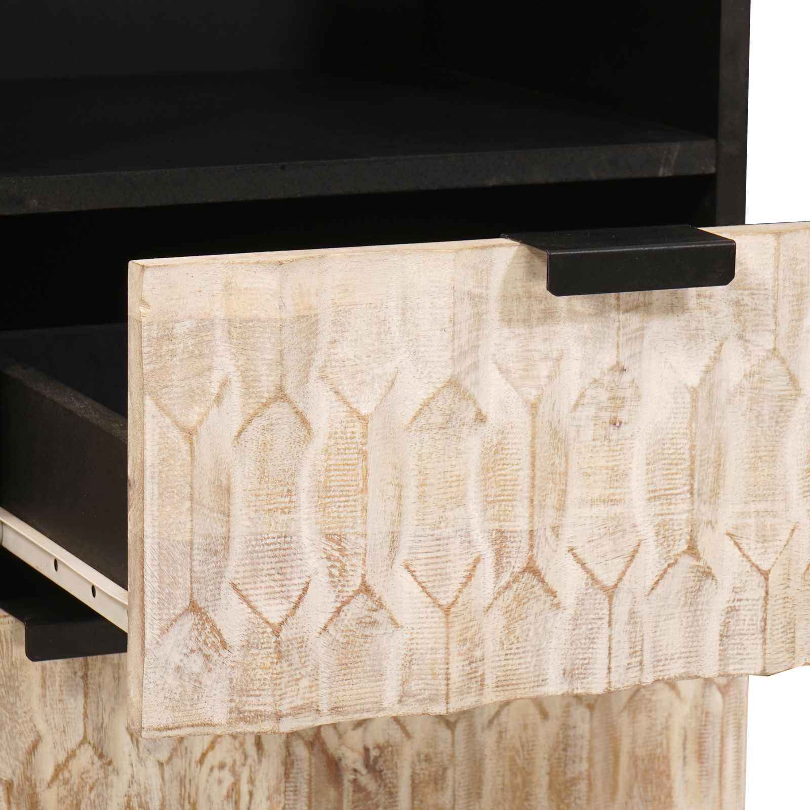 Juegos de Baño 5 pcs Acabado de Lavado Madera de mango maciza