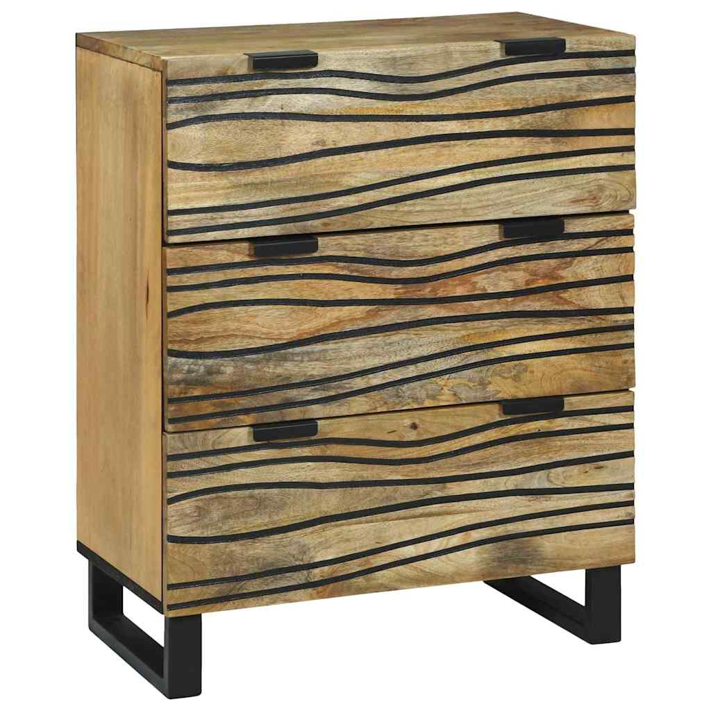 Juego de muebles de baño 3 pcs Marrón Madera de ingeniería