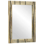 Juego de muebles de baño 4 pcs Marrón Madera de ingeniería