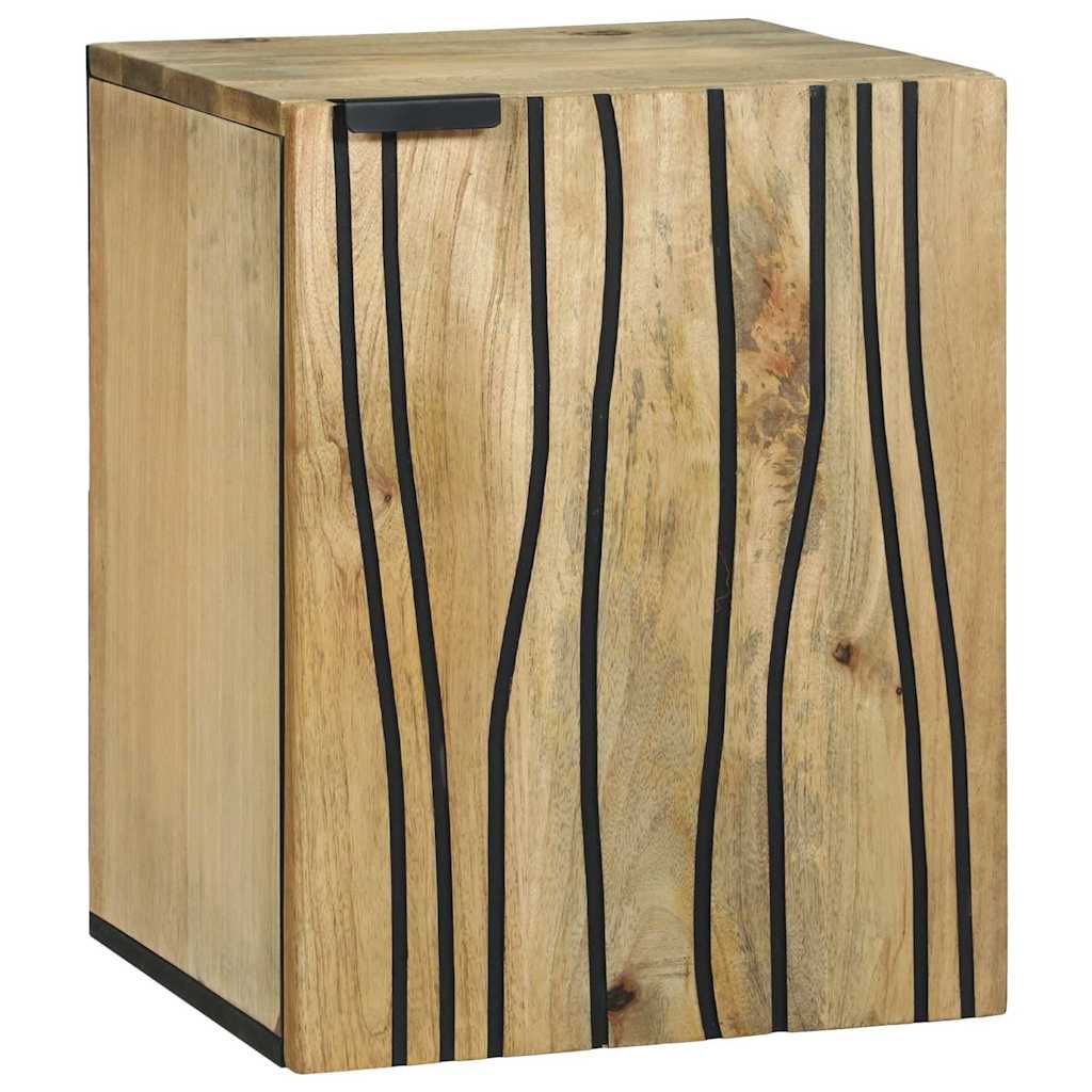 Juego de muebles de baño 5 pcs Marrón Madera de ingeniería