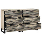 Juego de Aparador 2 pcs 120 x 33,5 x 75 cm