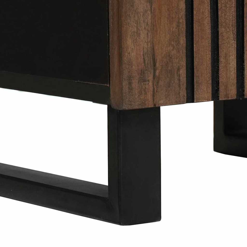 Juego de muebles de baño con cajón 4 pcs Madera de ingeniería
