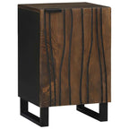 Juego de muebles de baño con cajón 4 pcs Madera de ingeniería