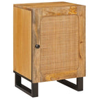 Juegos de Baño con cajón Natural Madera de mango maciza