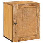 Juegos de Baño con cajón Natural Madera de mango maciza