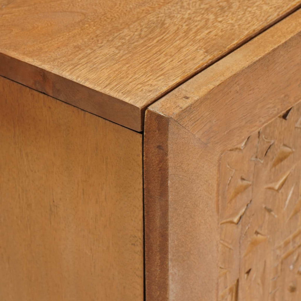 Juego de muebles de baño 2 pcs Marrón Madera de ingeniería
