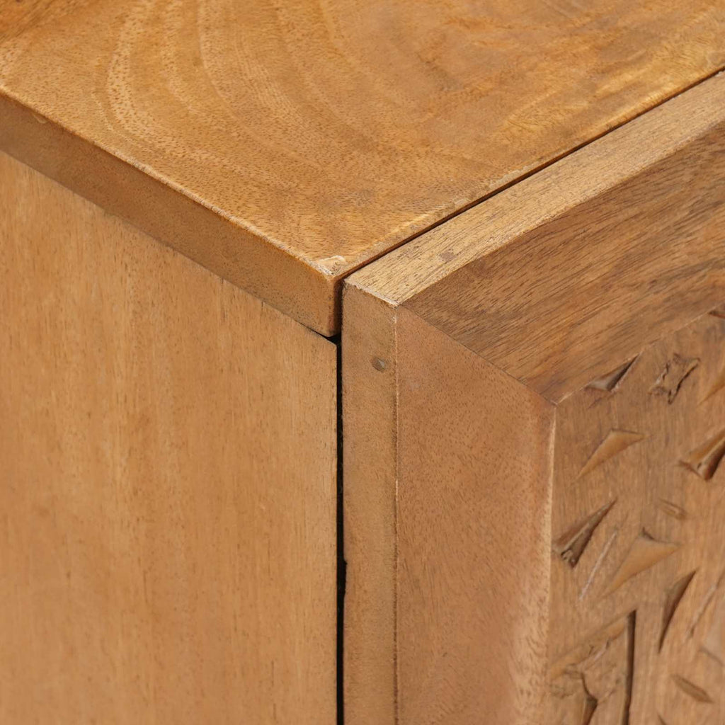 Juego de muebles de baño 4 pcs Marrón Madera de ingeniería