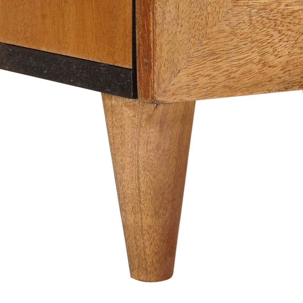 Juego de muebles de baño 4 pcs Marrón Madera de ingeniería
