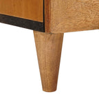 Juego de muebles de baño 4 pcs Marrón Madera de ingeniería
