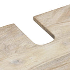 Juego de muebles de baño con estante 2 pcs Madera de ingeniería