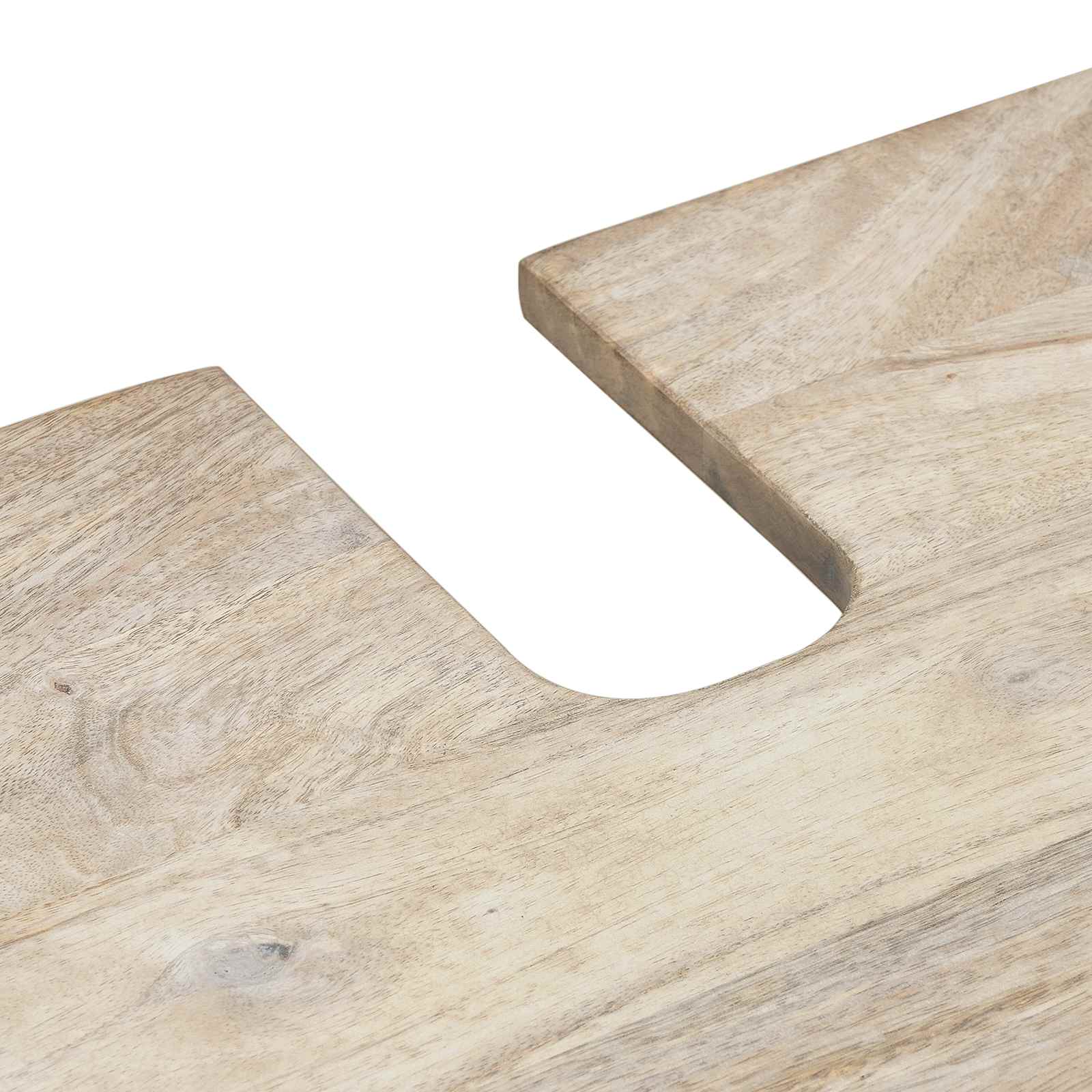 Juego de muebles de baño con estante 2 pcs Madera de ingeniería