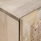 Juego de muebles de baño con cajón 3 pcs Madera de ingeniería