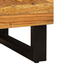 Juegos de Baño con cajón 5 pcs Natural Madera de mango maciza