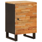 Juegos de Baño con cajón 5 pcs Natural Madera de mango maciza