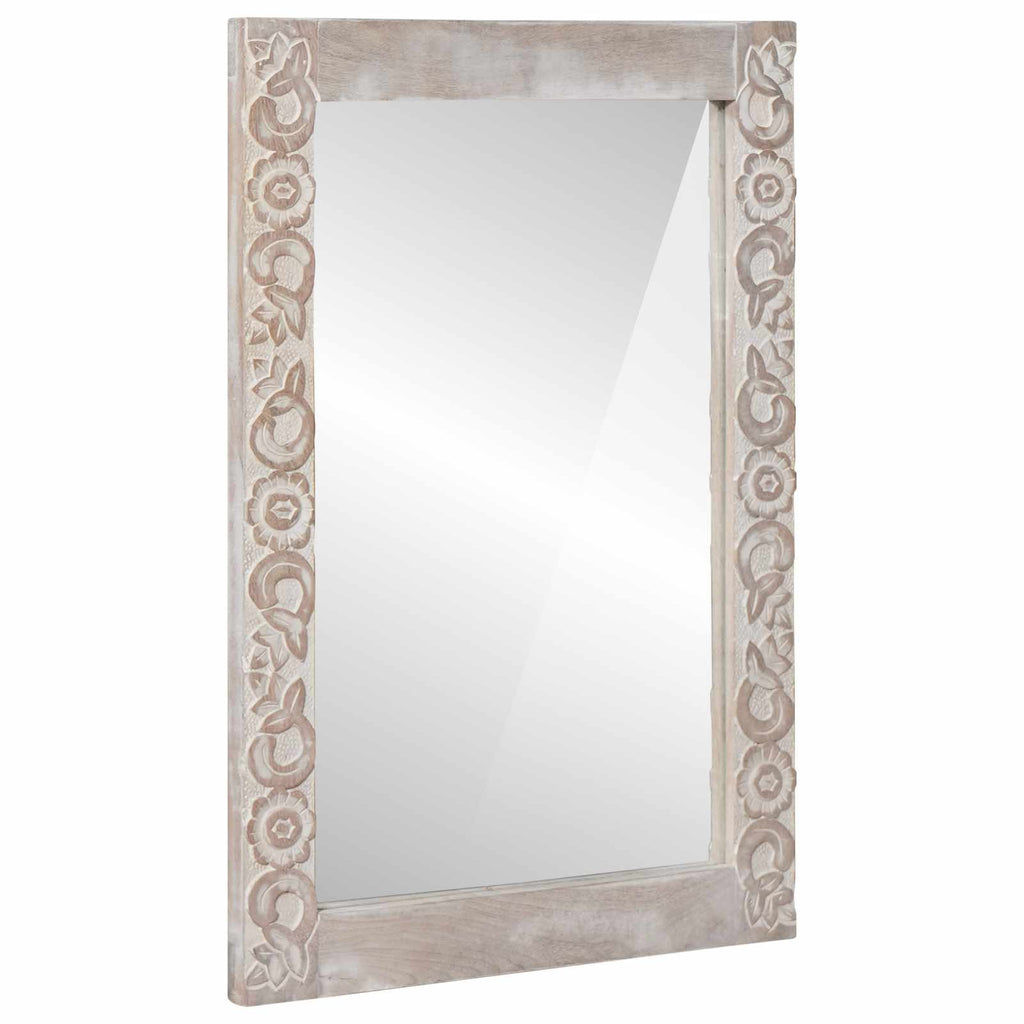 Juego de muebles de baño con cajón 5 pcs Madera de mango maciza