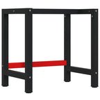Banco de trabajo madera maciza acacia rectangular 100x60x83 cm