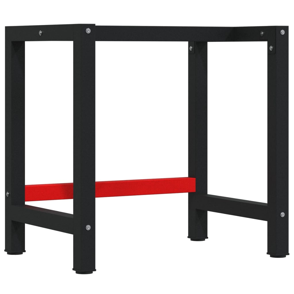 Banco de trabajo madera maciza acacia rectangular 100x60x83 cm