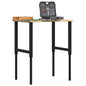 Banco de trabajo madera maciza acacia rectangular 100x60x83 cm