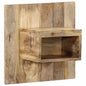 Mesilla de noche de madera antigua 60x35cm madera de ingeniería