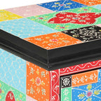 Armario de Noche con cajón 2 pcs Multicolor 40 x 35 x 45 cm