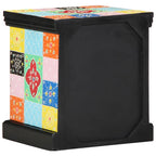 Armario de Noche con cajón 2 pcs Multicolor 40 x 35 x 45 cm