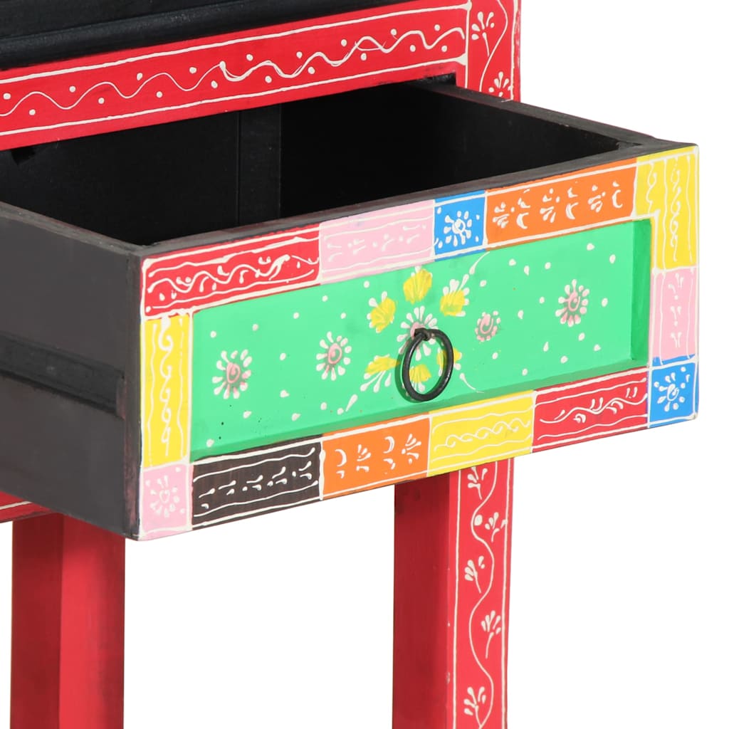 Mesa Consola con cajón Multicolor 80 x 35 x 76 cm