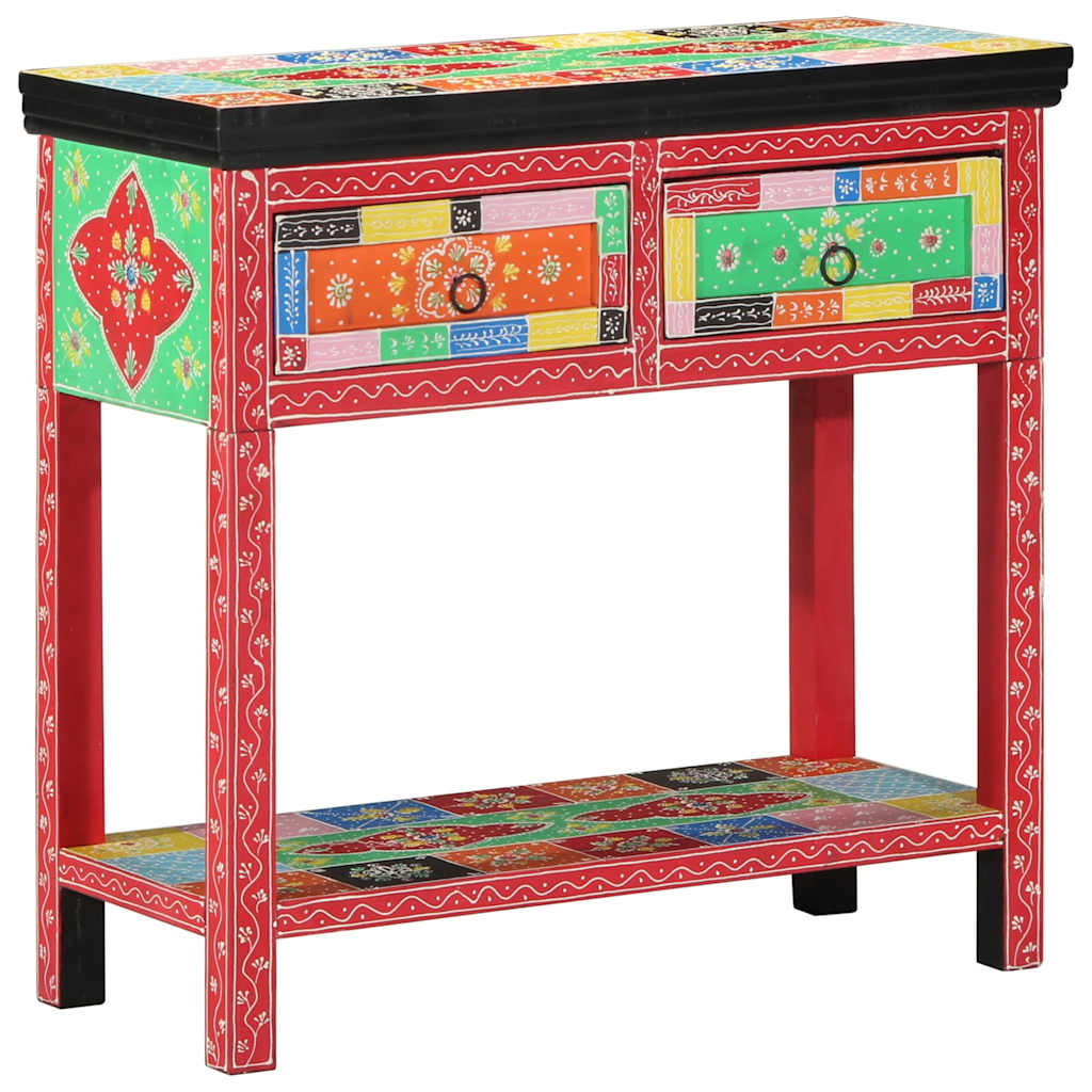 Mesa Consola con cajón Multicolor 80 x 35 x 76 cm