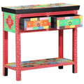 Mesa Consola con cajón Multicolor 80 x 35 x 76 cm