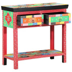 Mesa Consola con cajón Multicolor 80 x 35 x 76 cm