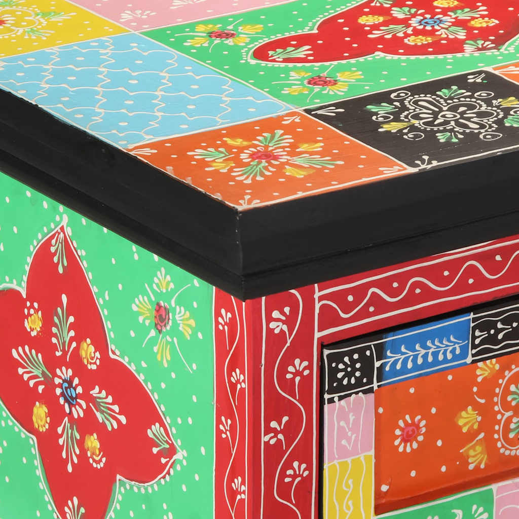 Mesa Consola con cajón Multicolor 100 x 30 x 77 cm