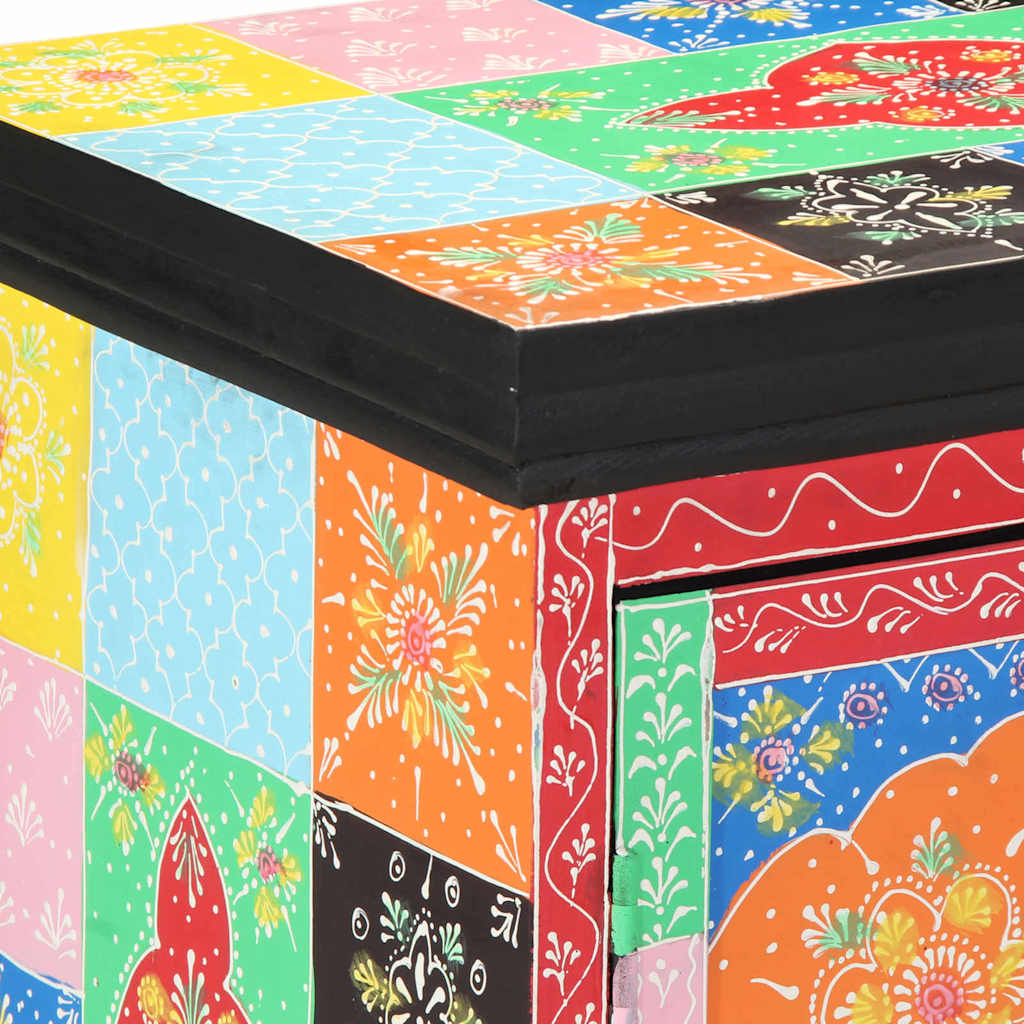 Mesa Consola con estante con puerta Multicolor 50 x 30 x 70 cm