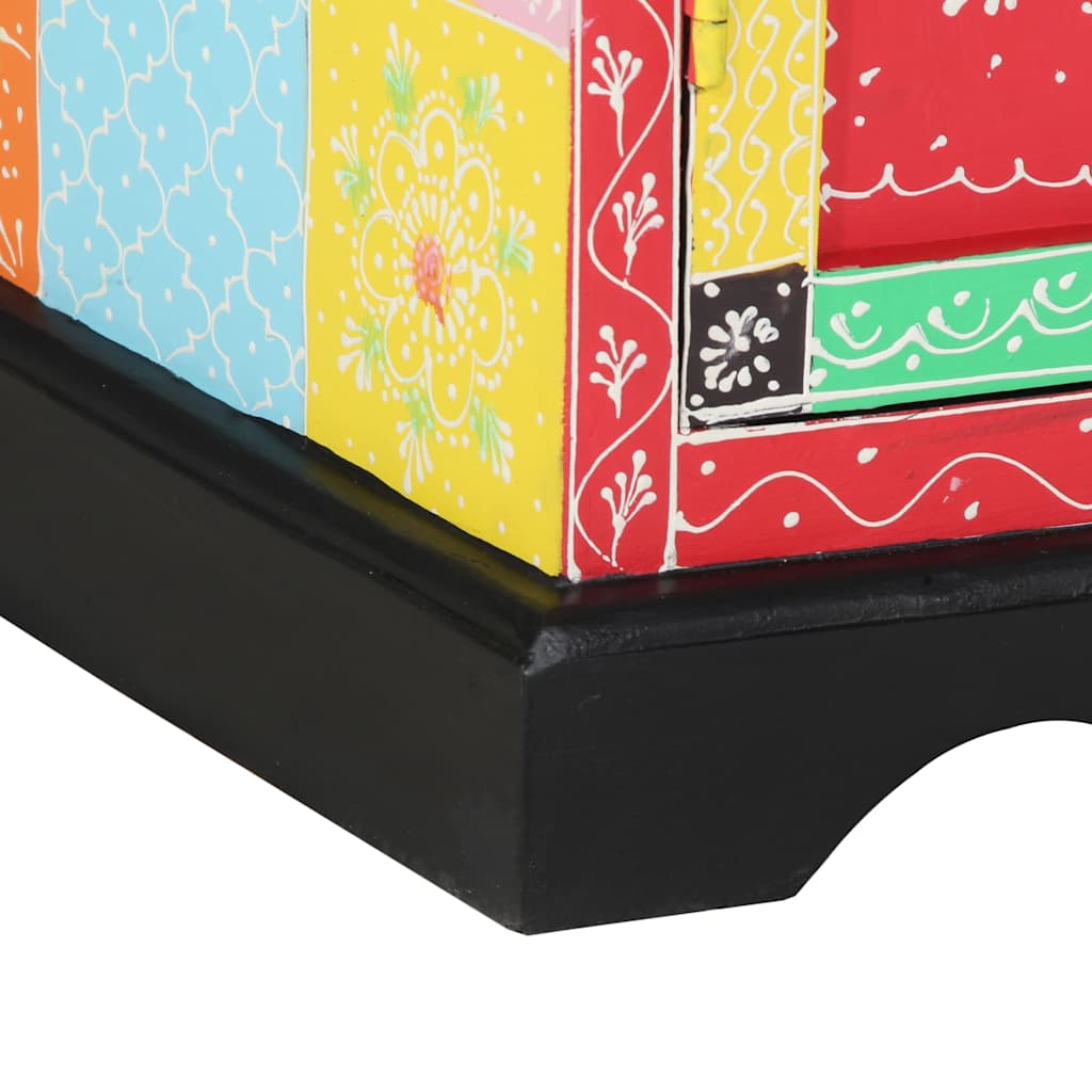 Mesa Consola con estante con puerta Multicolor 50 x 30 x 70 cm