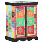 Mesa Consola con estante con puerta Multicolor 50 x 30 x 70 cm