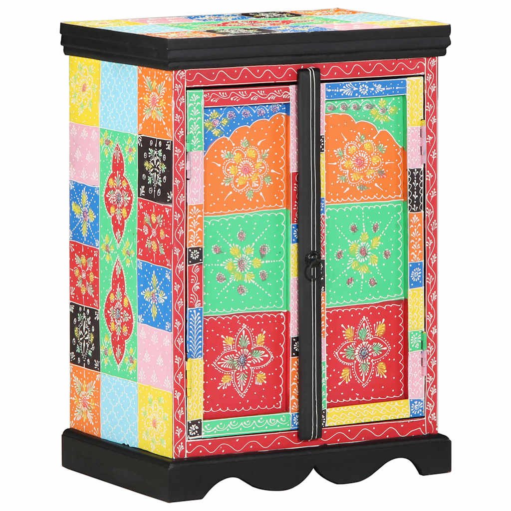 Mesa Consola con estante con puerta Multicolor 50 x 30 x 70 cm