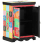 Mesa Consola con estante con puerta Multicolor 50 x 30 x 70 cm