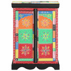 Mesa Consola con estante con puerta Multicolor 50 x 30 x 70 cm
