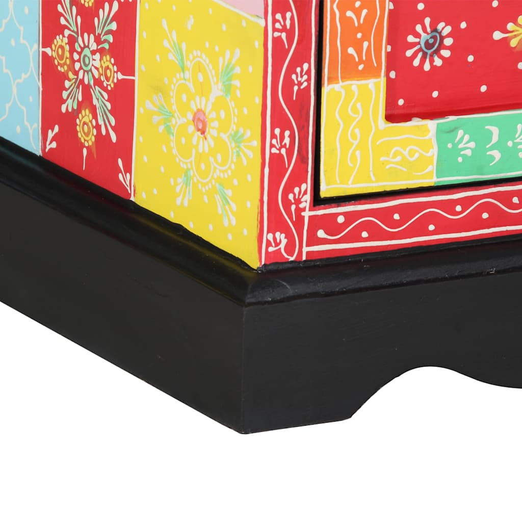 Cajonera Multicolor 40 x 40 x 60 cm Madera de mango maciza
