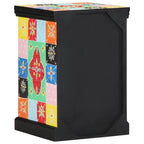 Cajonera Multicolor 40 x 40 x 60 cm Madera de mango maciza