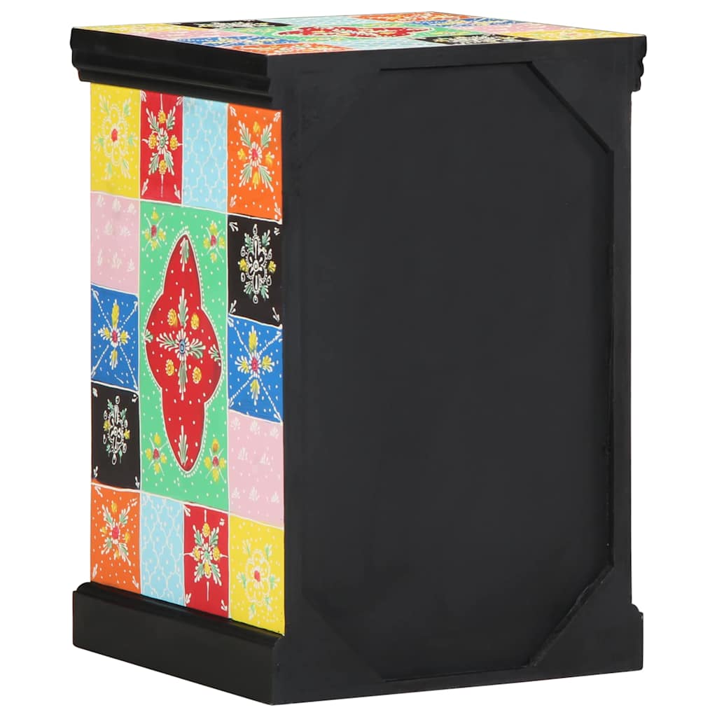 Cajonera Multicolor 40 x 40 x 60 cm Madera de mango maciza
