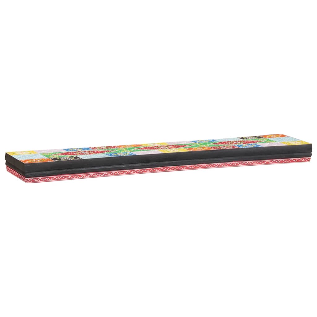 Estanterías de pared 3 pcs Multicolor 100 x 20 x 6 cm