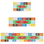 Estanterías de pared 3 pcs Multicolor 100 x 20 x 6 cm