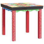 Mesa cuadrada 3 pcs Multicolor