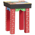 Mesa cuadrada 3 pcs Multicolor