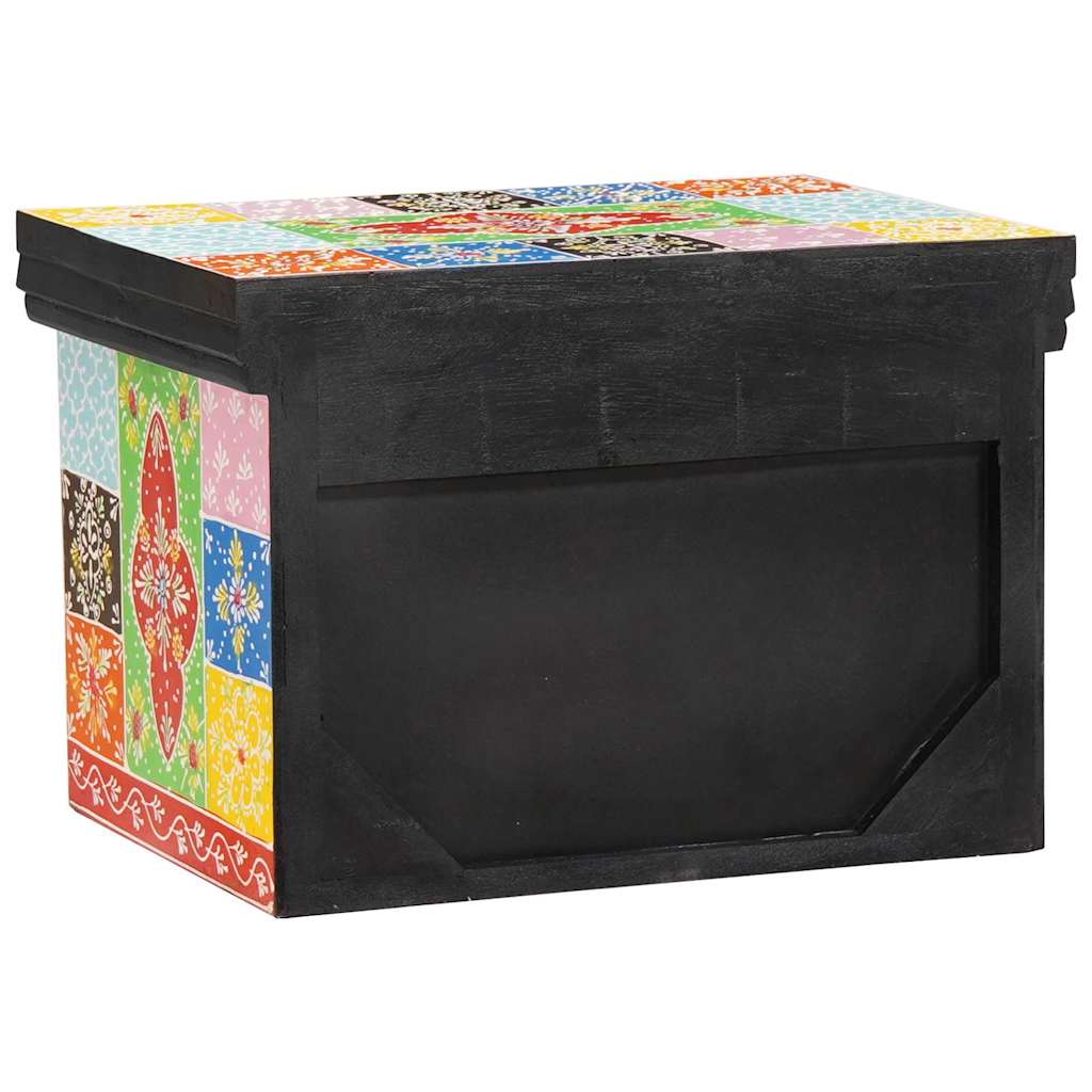 Armario de Noche con cajón 2 pcs Multicolor 40 x 30 x 28 cm