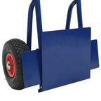 Carro de mano extensible Azul y Rojo 49,5 x 53 x 114 cm Acero