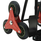 Carro de Mano Negro y rojo 64,5 x 49,5 x 114 cm Acero